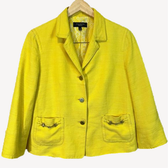 Talbots Jackets & Blazers - Silk Linen Talbots Jacket